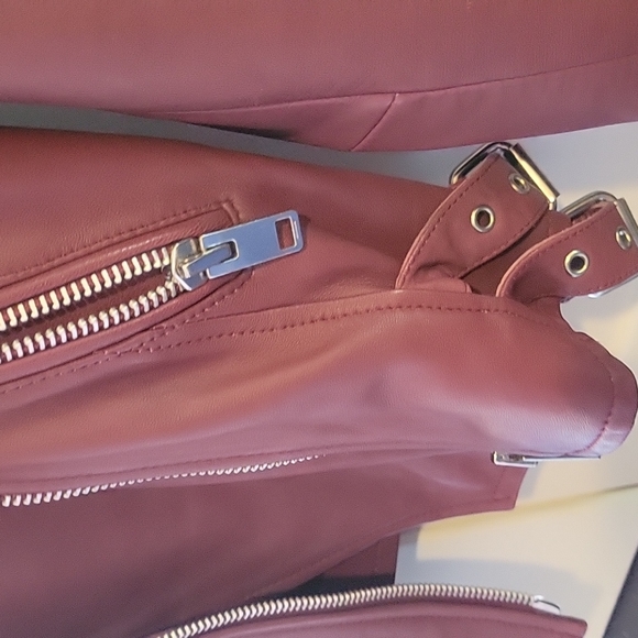 Walter Baker Moto Leather Jacket - Picture 3 of 8